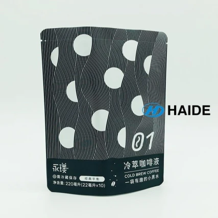 Stand Up Pouch pentru produse de cafea
